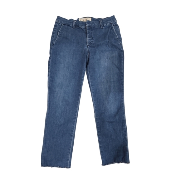 FRANK & EILEEN  WICKLOW  ITALIAN PERFORMANCE ANKLE JEANS. SIZE 6. - Picture 1 of 11